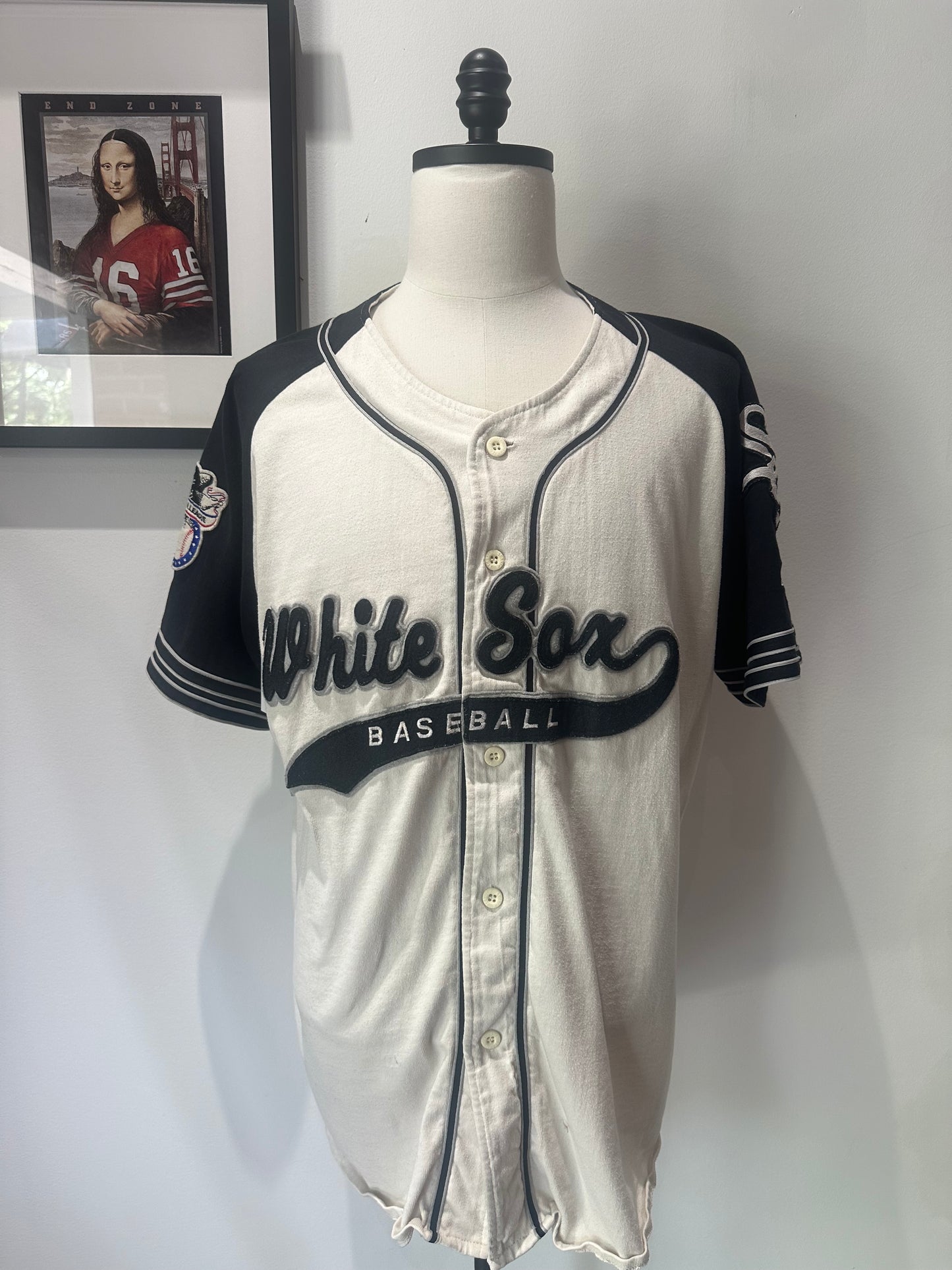 (Mens XL) 90s Starter Chicago White Sox Jersey