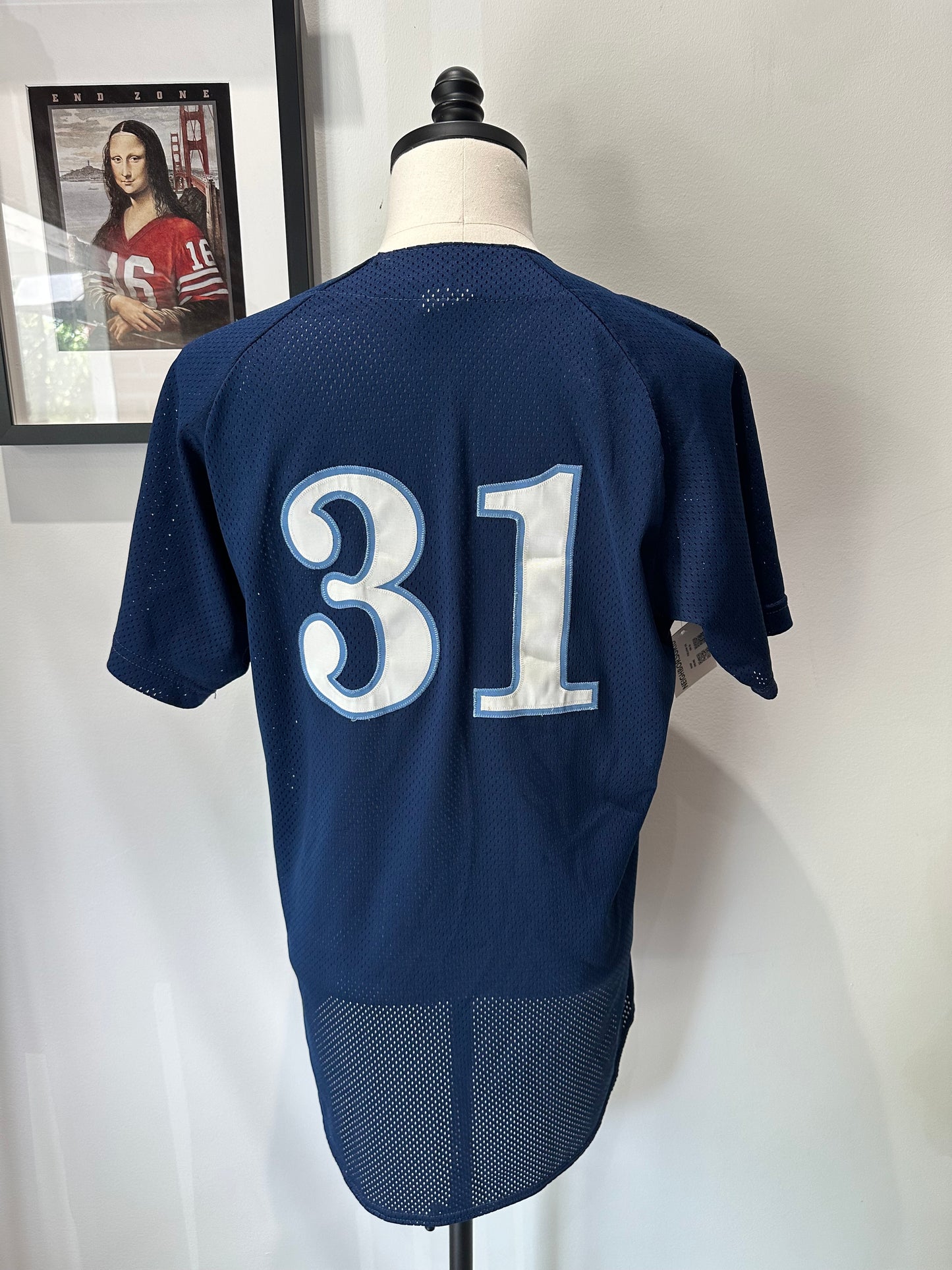 (Mens Medium) 90s Virginia Hillcats Baseball Jersey 007