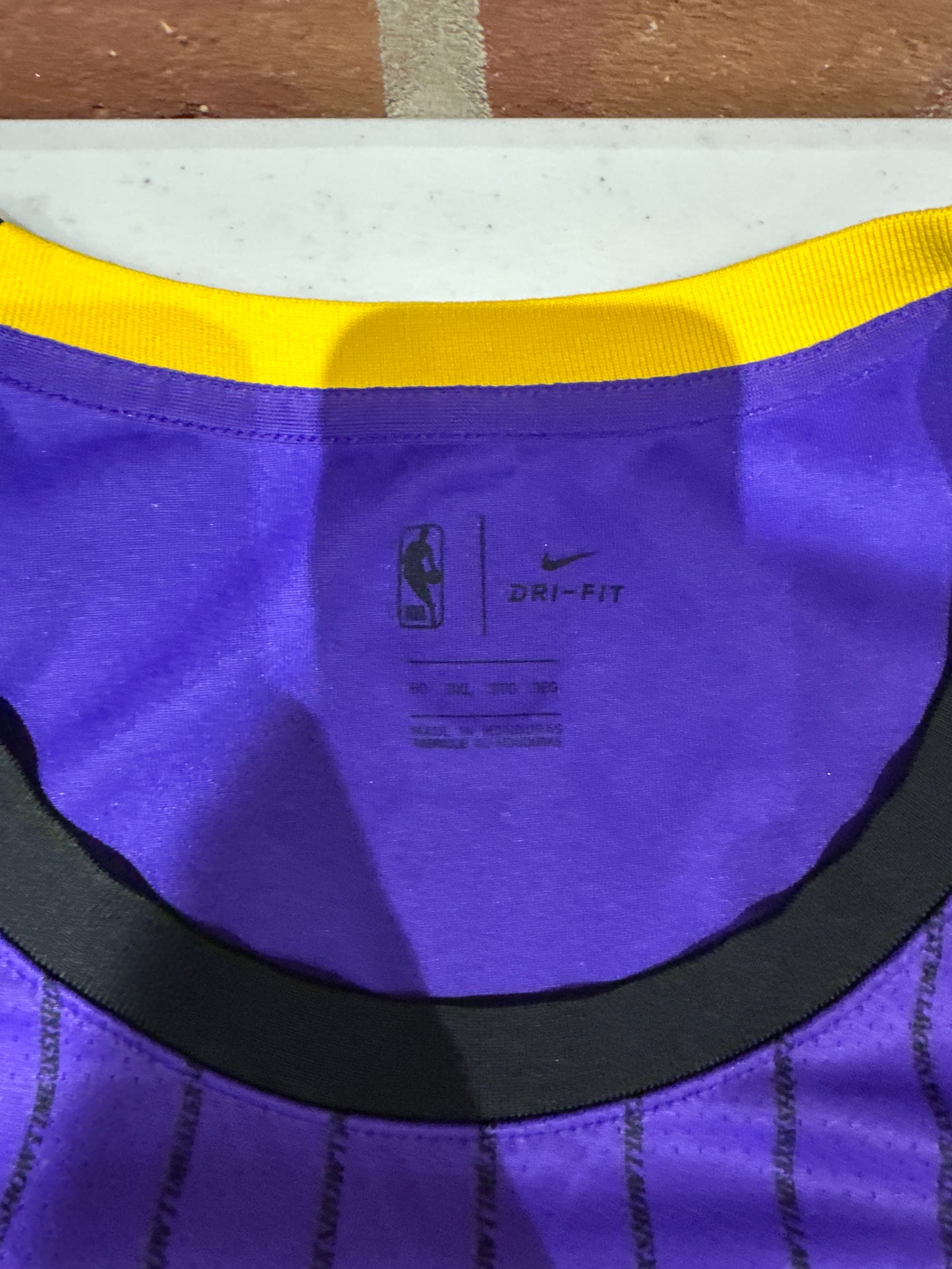 (Mens 3X) Nike L.A Lakers 'Lebron James' Jersey 007