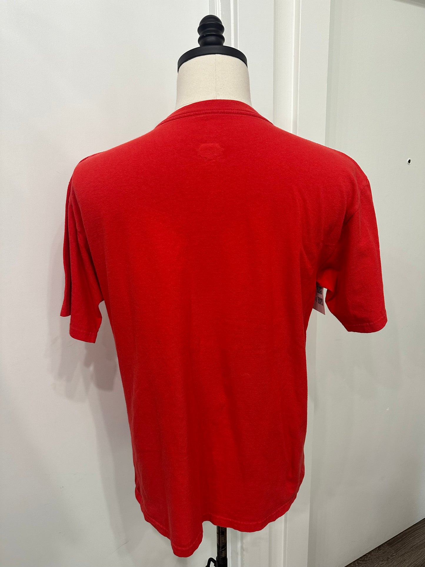 (Mens Medium) NHL Chicago Blackhawks Spell-Out Shirt 007