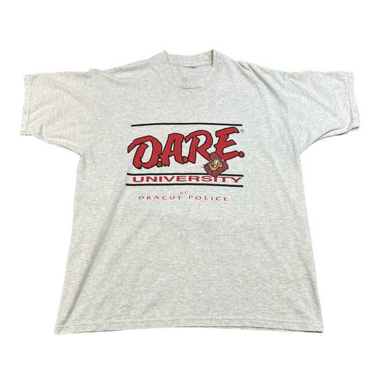 Vintage 90's DARE University Shirt Mens Large