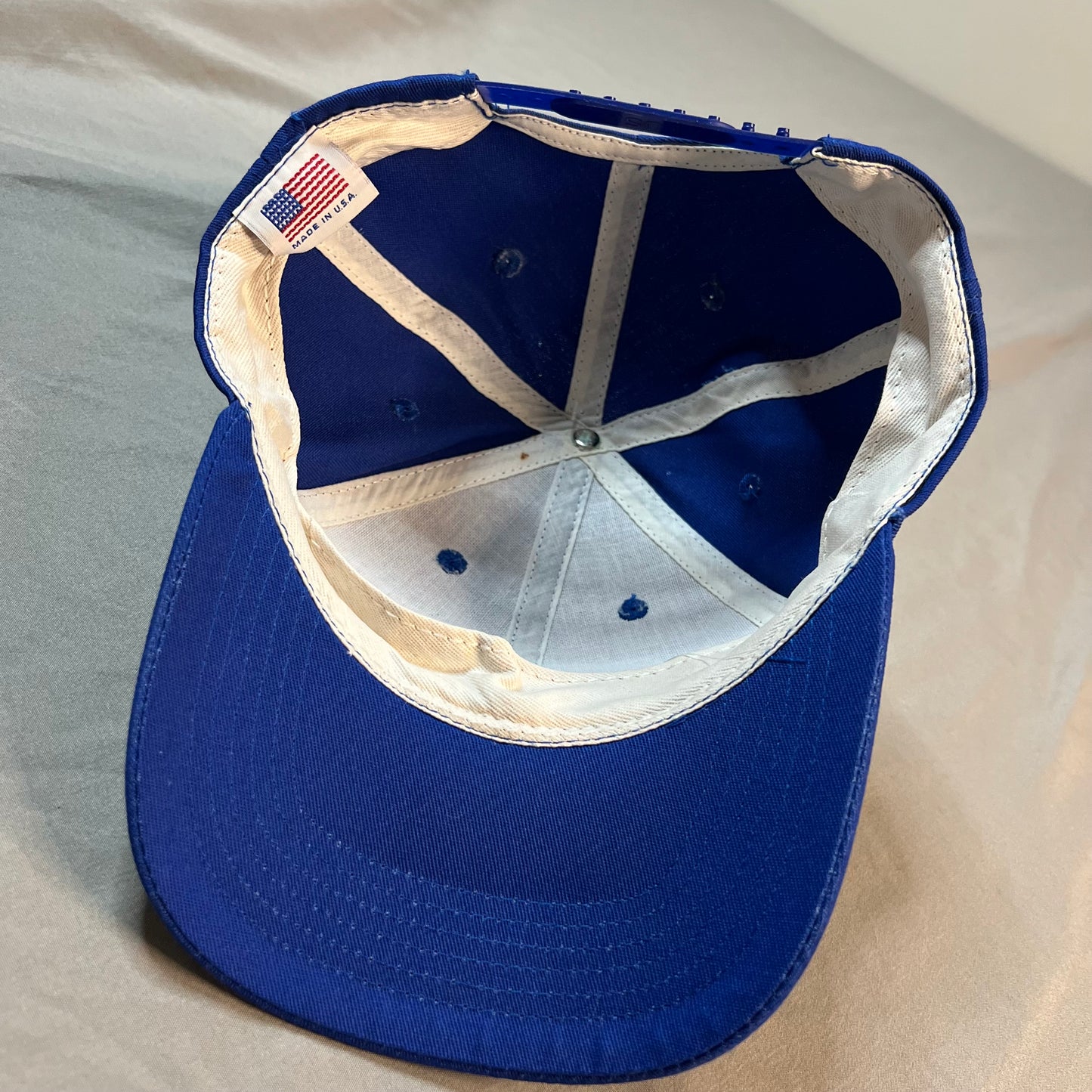 Vintage United States Postal Service Pro Cycling Team Hat One Size Adult Blue