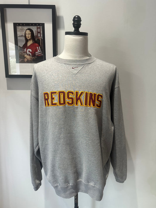 (Mens Large) Nike Center-Swoosh Washington Redskins Sweater 007