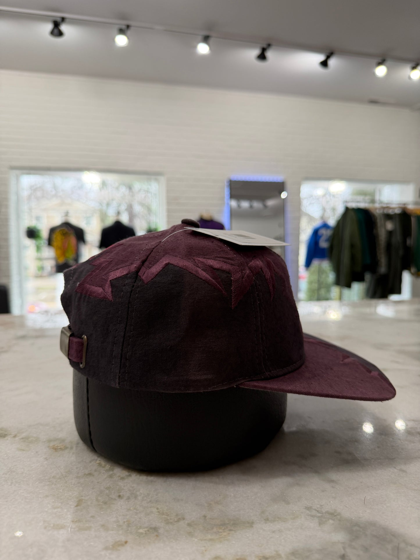 90s Chicago Blackhawks Drew Pearson Jagged Edge Hat