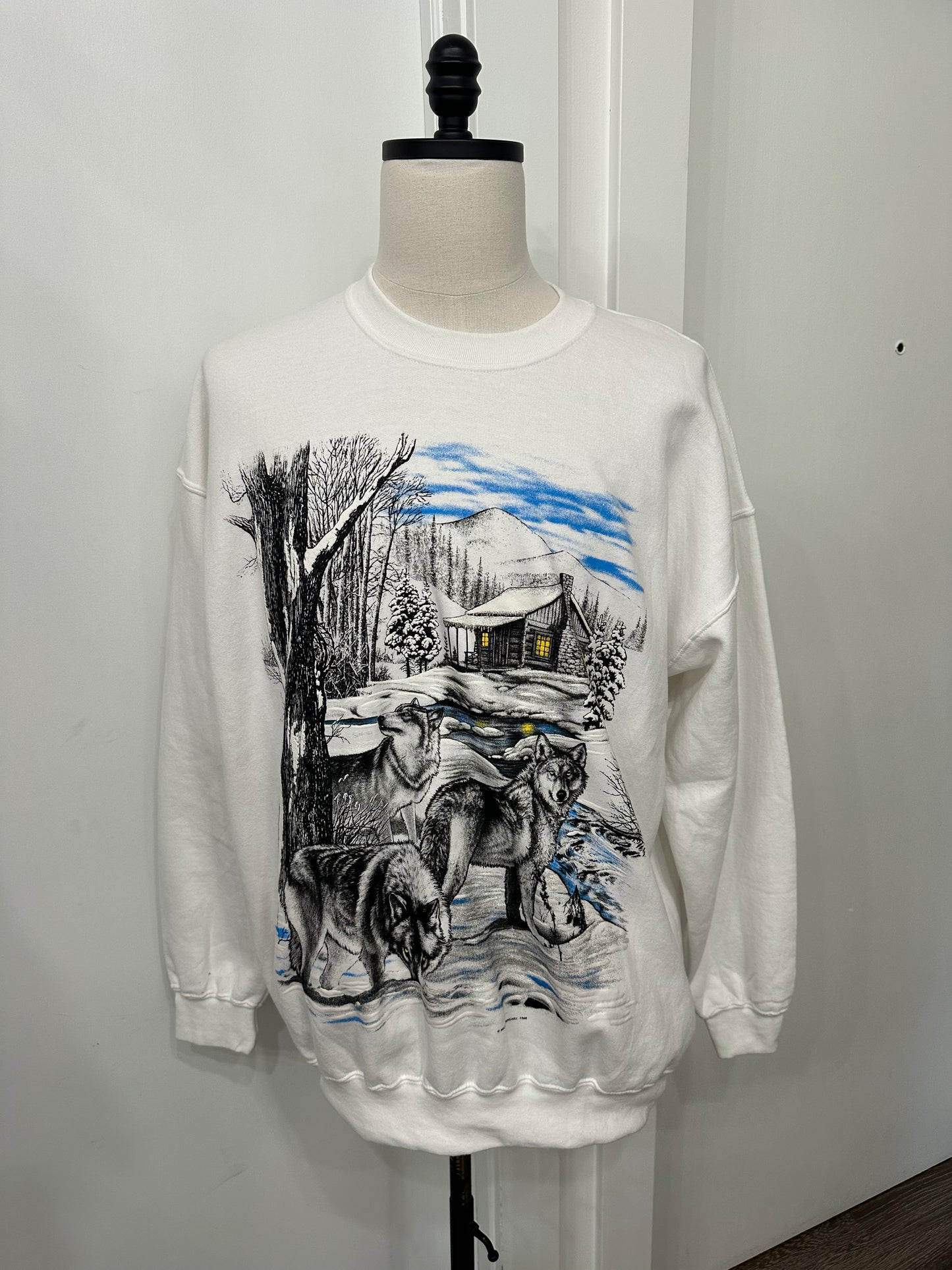 (Mens XL) Animal Nature Sweater