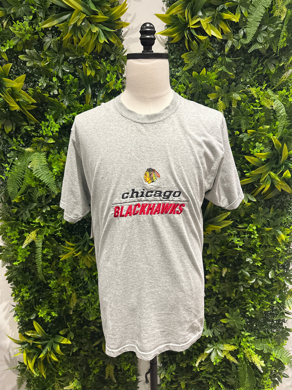 (Mens Large) 90s NHL Chicago Blackhawks Shirt 007