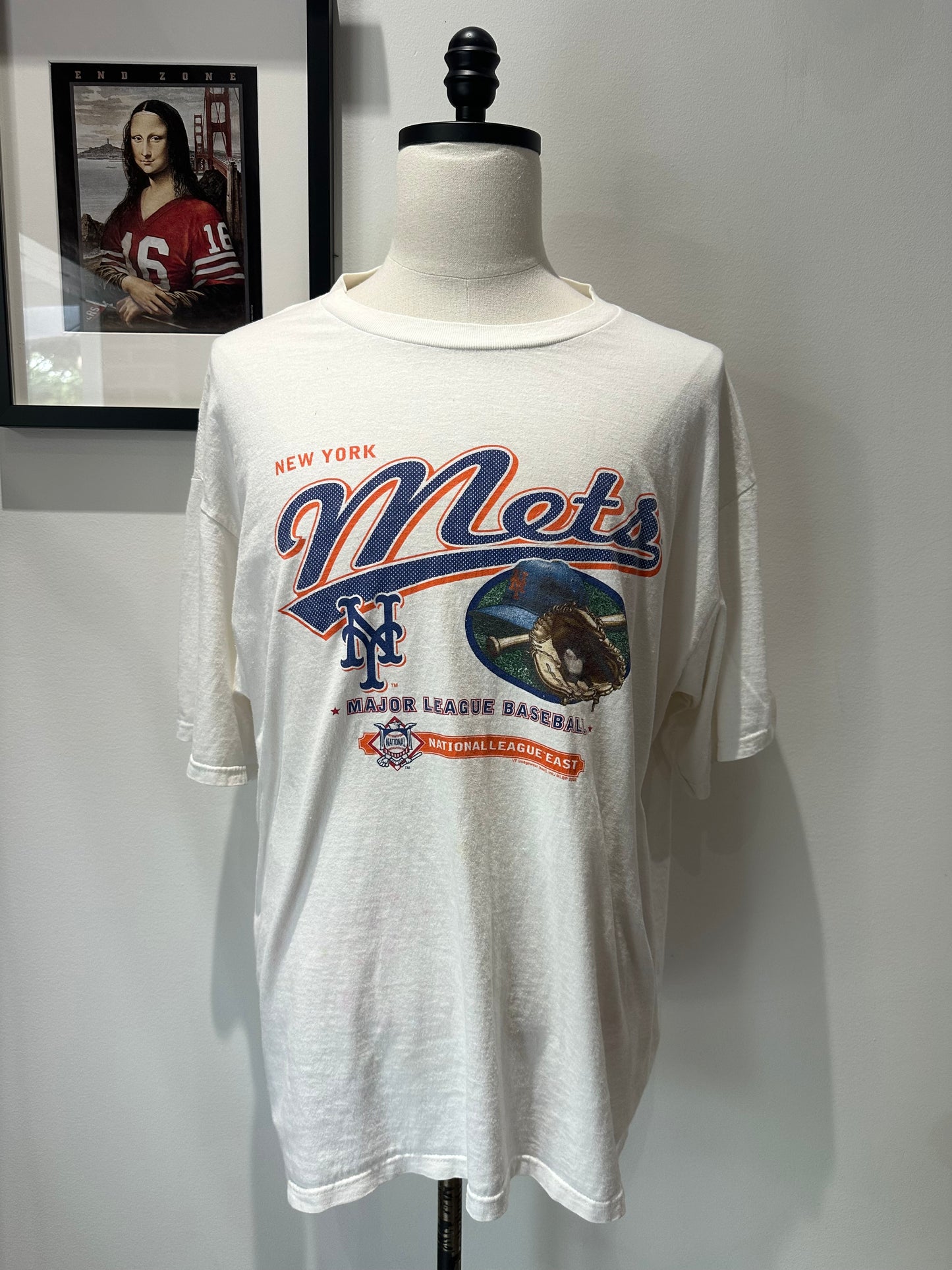 (Mens Large) MLB New York Mets Shirt 007