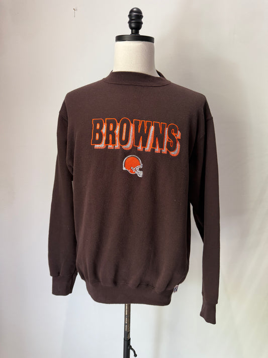 (Mens Medium) 90s Logo 7 Cleveland Browns Sweater