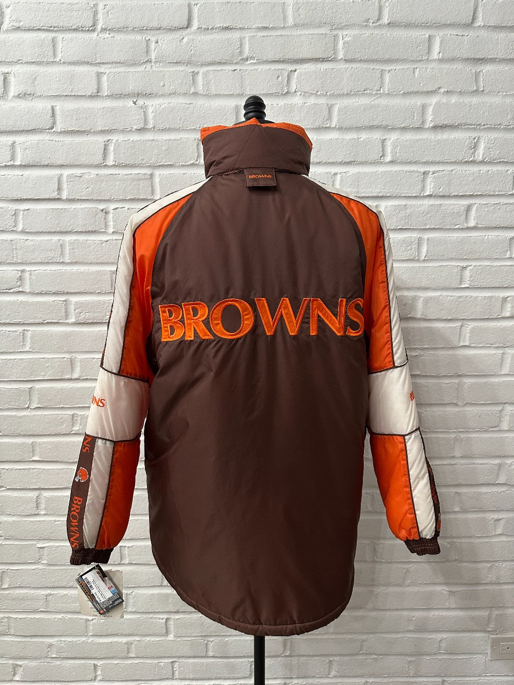 (Mens M) Vintage 90s NFL Game Day Cleveland Browns Jacket|899
