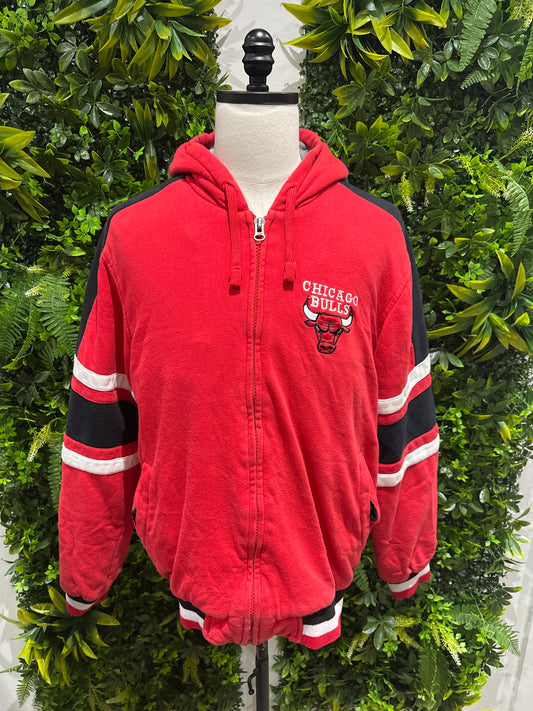 (Mens Medium) Chicago Bulls Zip-Up Jacket