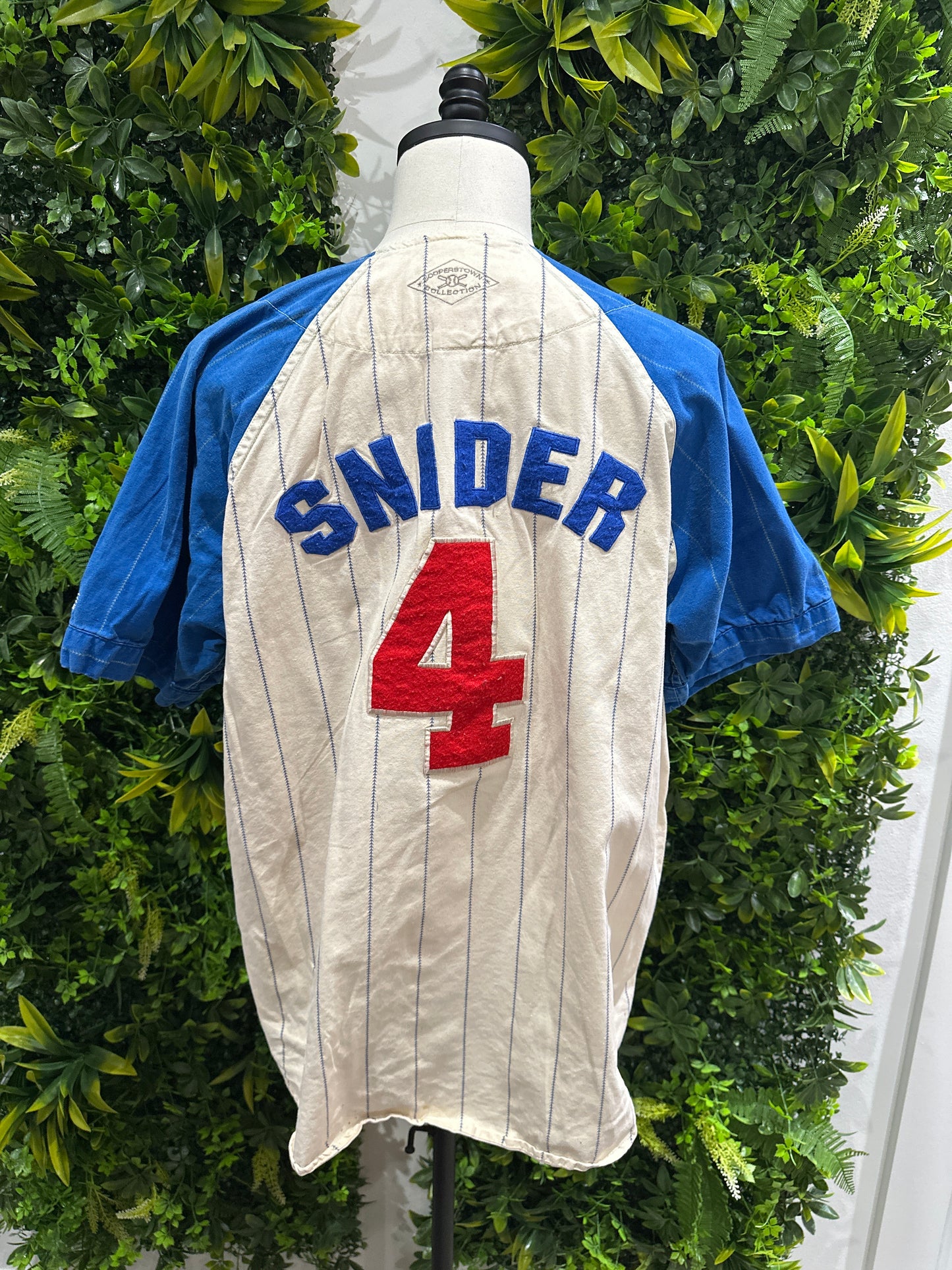 (Mens XL) 90s Retro Brooklyn Dodgers 'Duke Snider' Jersey 007
