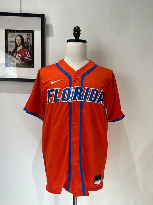 (Mens Large) Nike Florida Gators Baseball Jersey