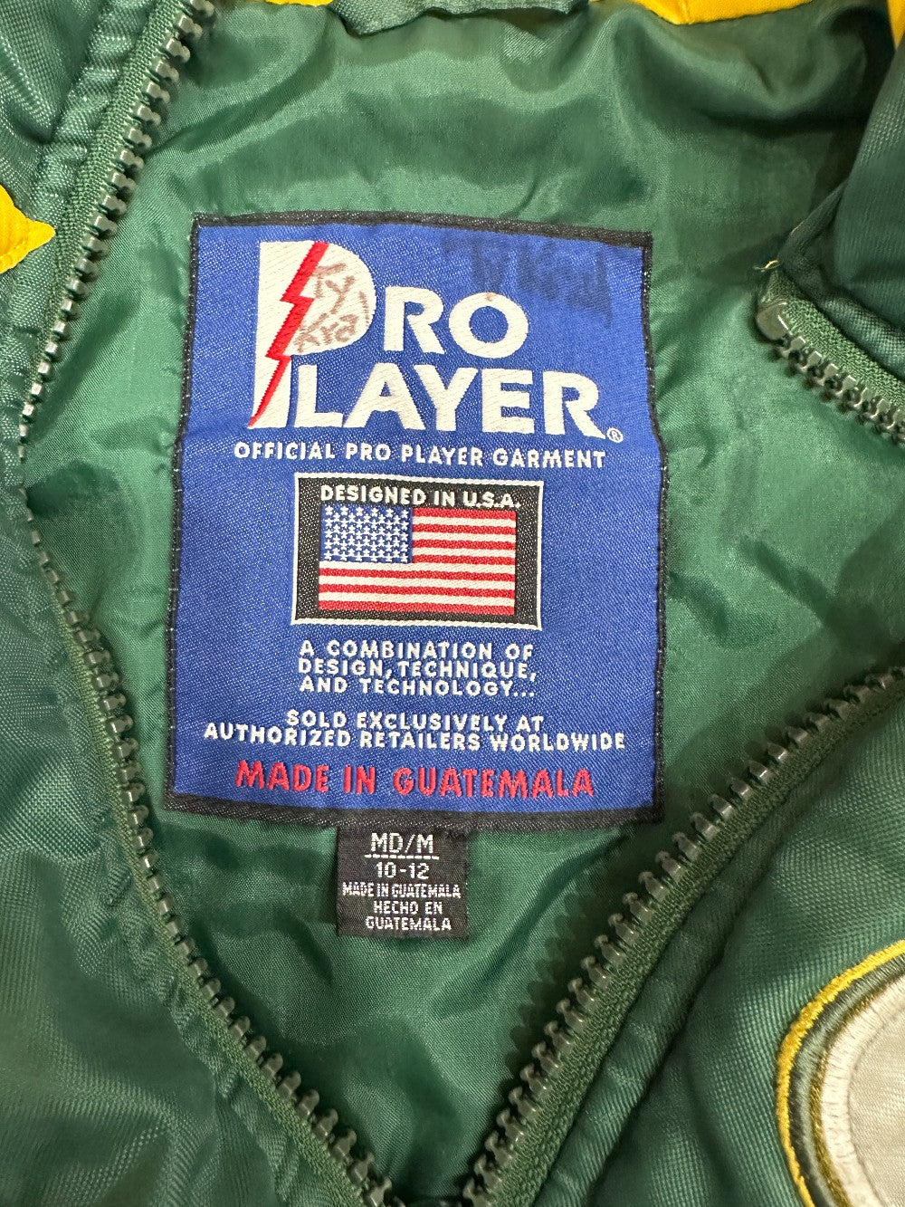 (Kids M 10-12) Vintage 90s Pro Player Green Bay Packers Jacket)|916