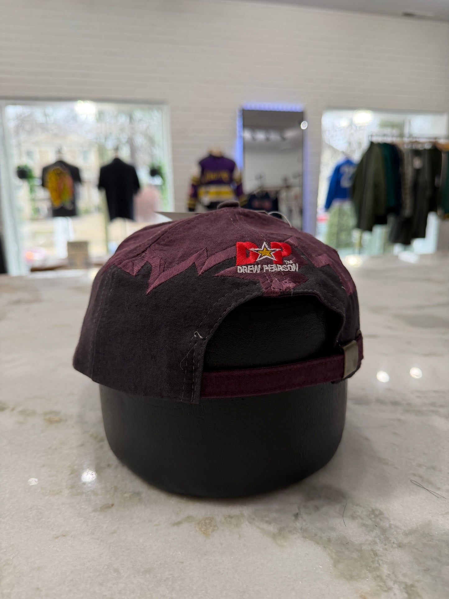90s Chicago Blackhawks Drew Pearson Jagged Edge Hat