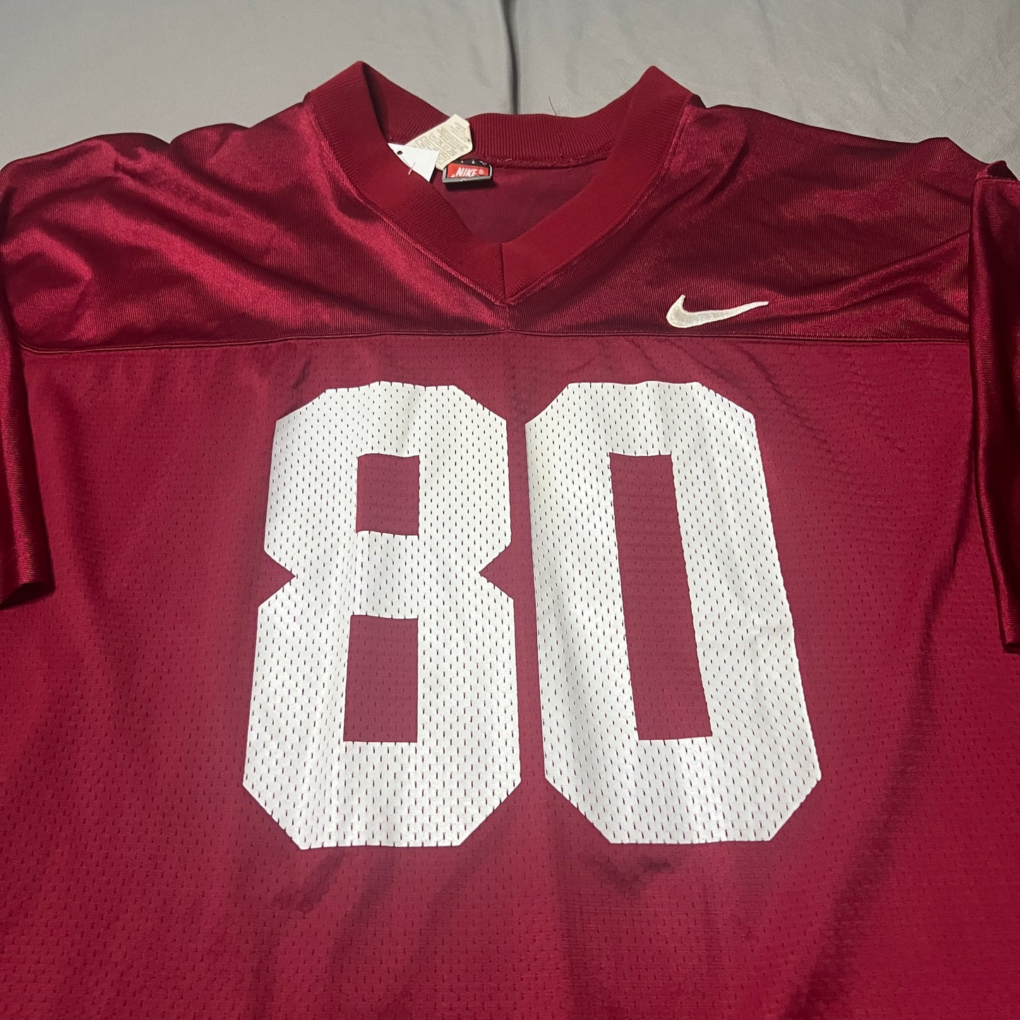 Vintage University of Alabama Football Jersey Nike Mens 2XL XXL #80 Blank No Name