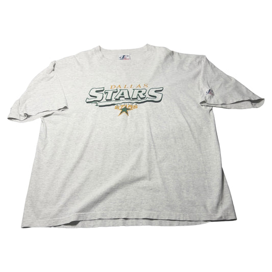 Vintage Dallas Stars Shirt Mens XL Logo Athletic Embroidered Short Sleeve NHL