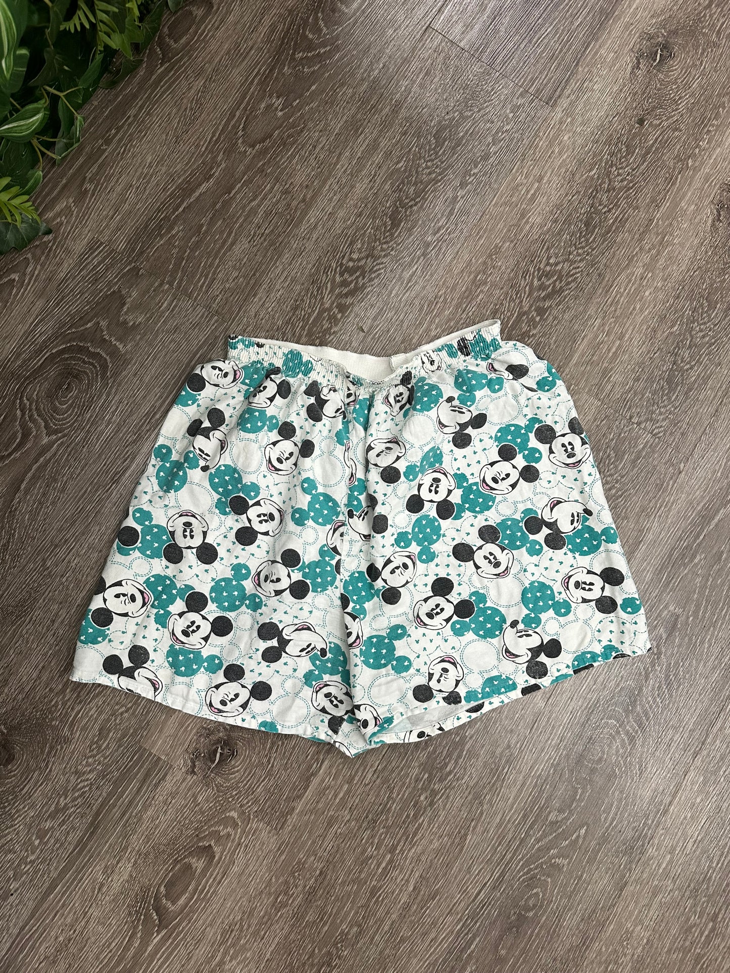 (Womans Large) 90s Disney Mickey Mouse Shorts