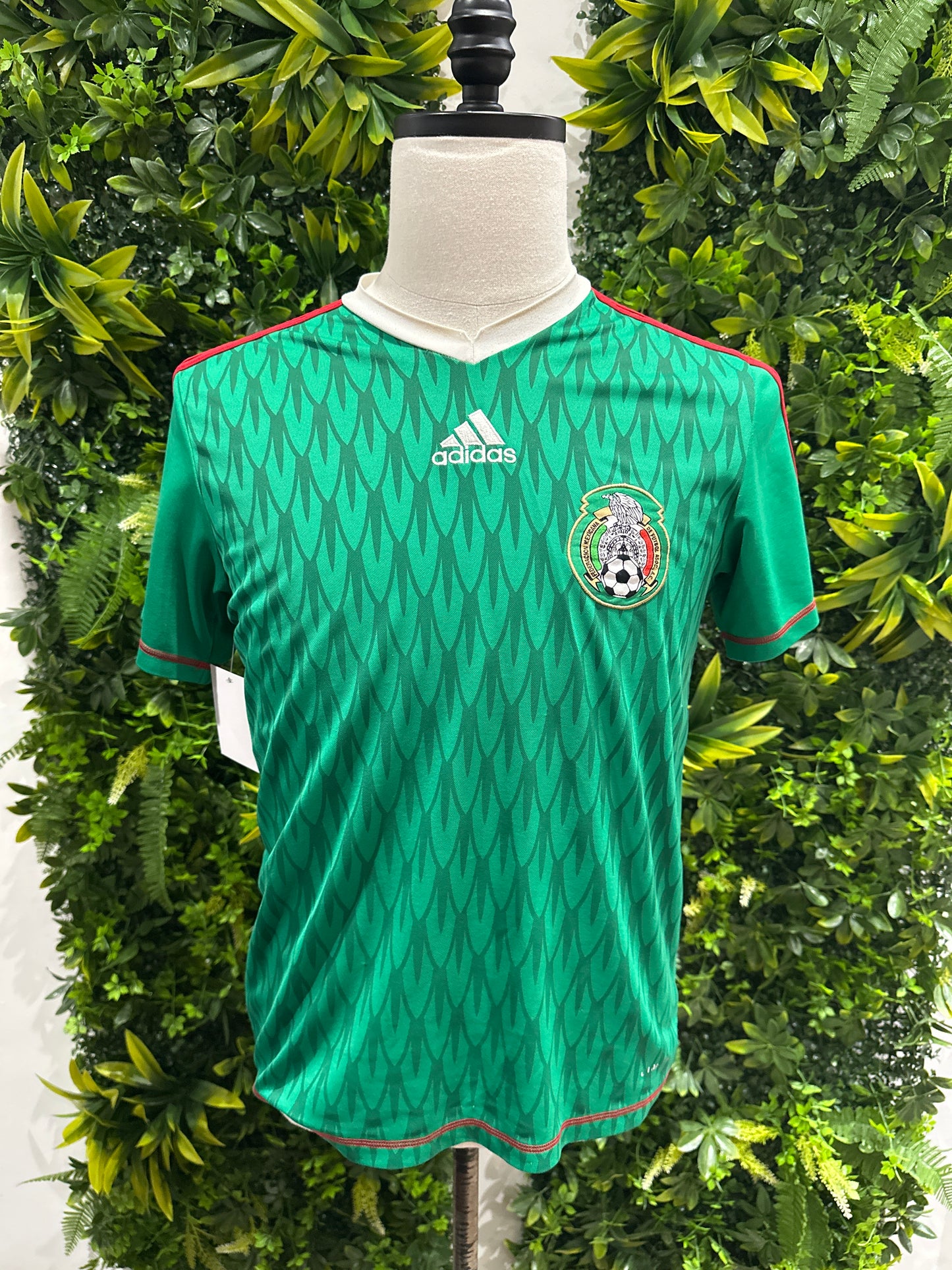 (Kids Large) Adidas Mexico National Team Soccer Jersey 007