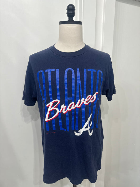 (Mens Large) 90s MLB Atlanta Braves Shirt 007