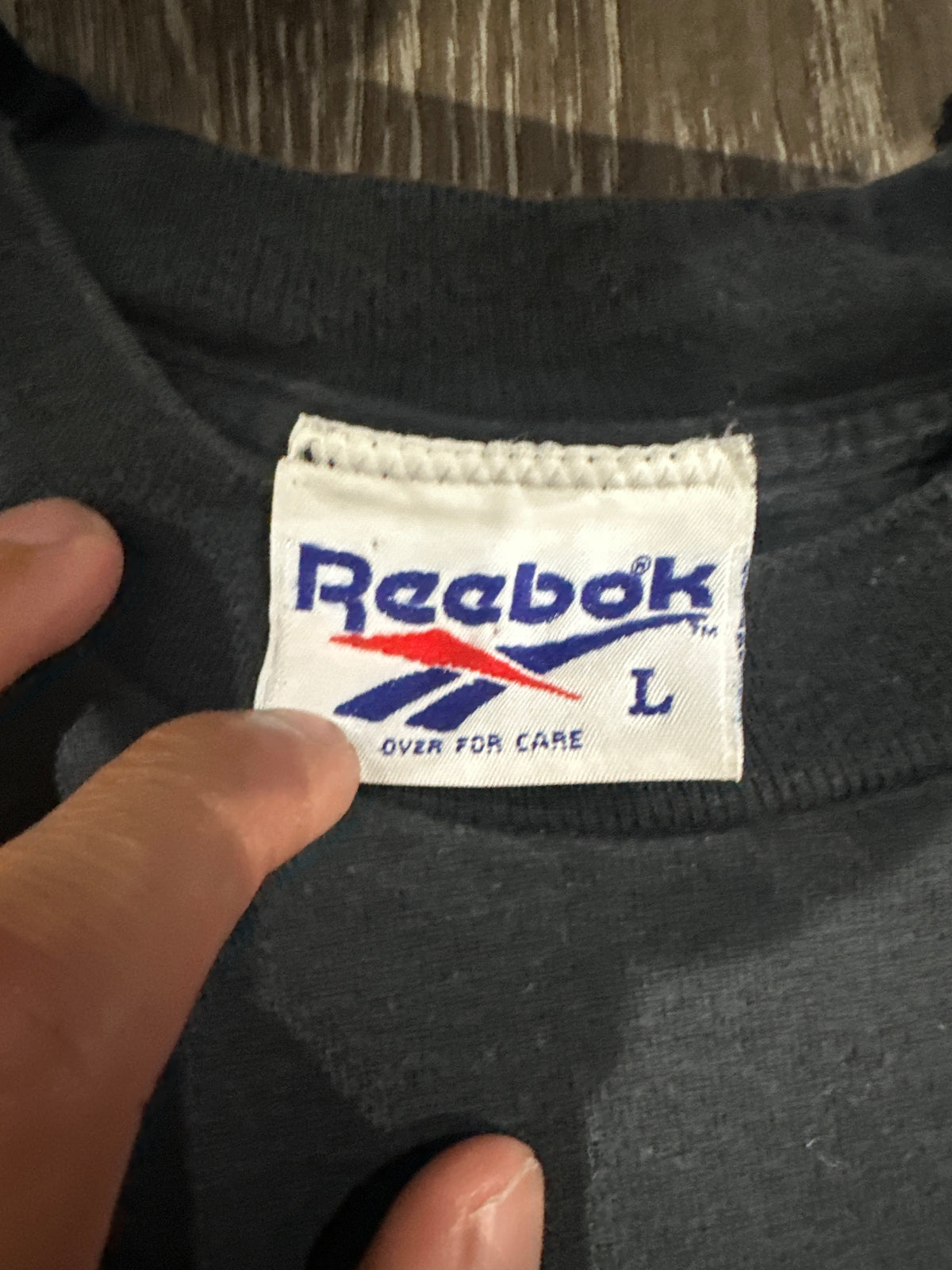 (Mens Large) 90s Planet Reebok Boston Shirt 007