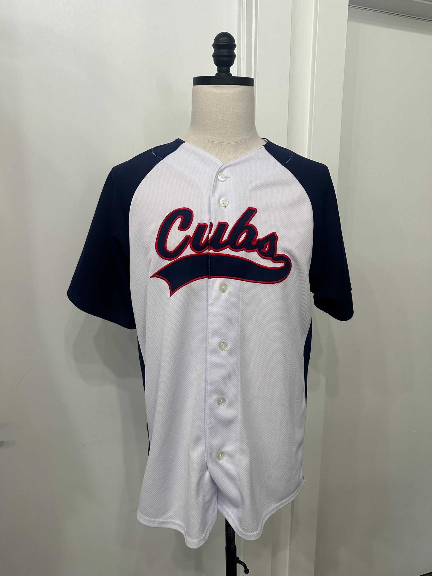 (Mens Large) MLB Chicago Cubs Baseball Jersey 007
