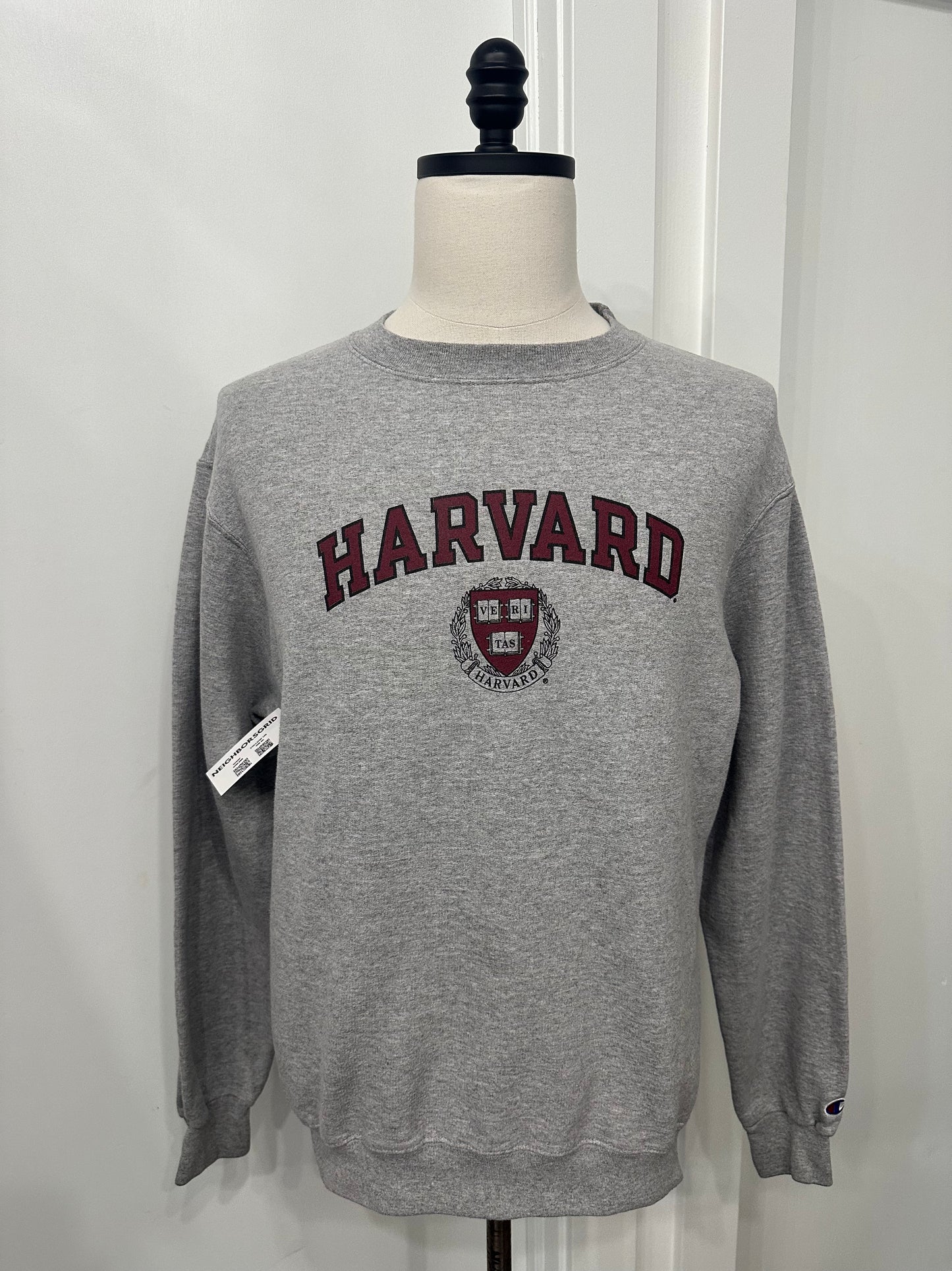 (Mens Medium) 90s Harvard University Spell-Out Sweater 007