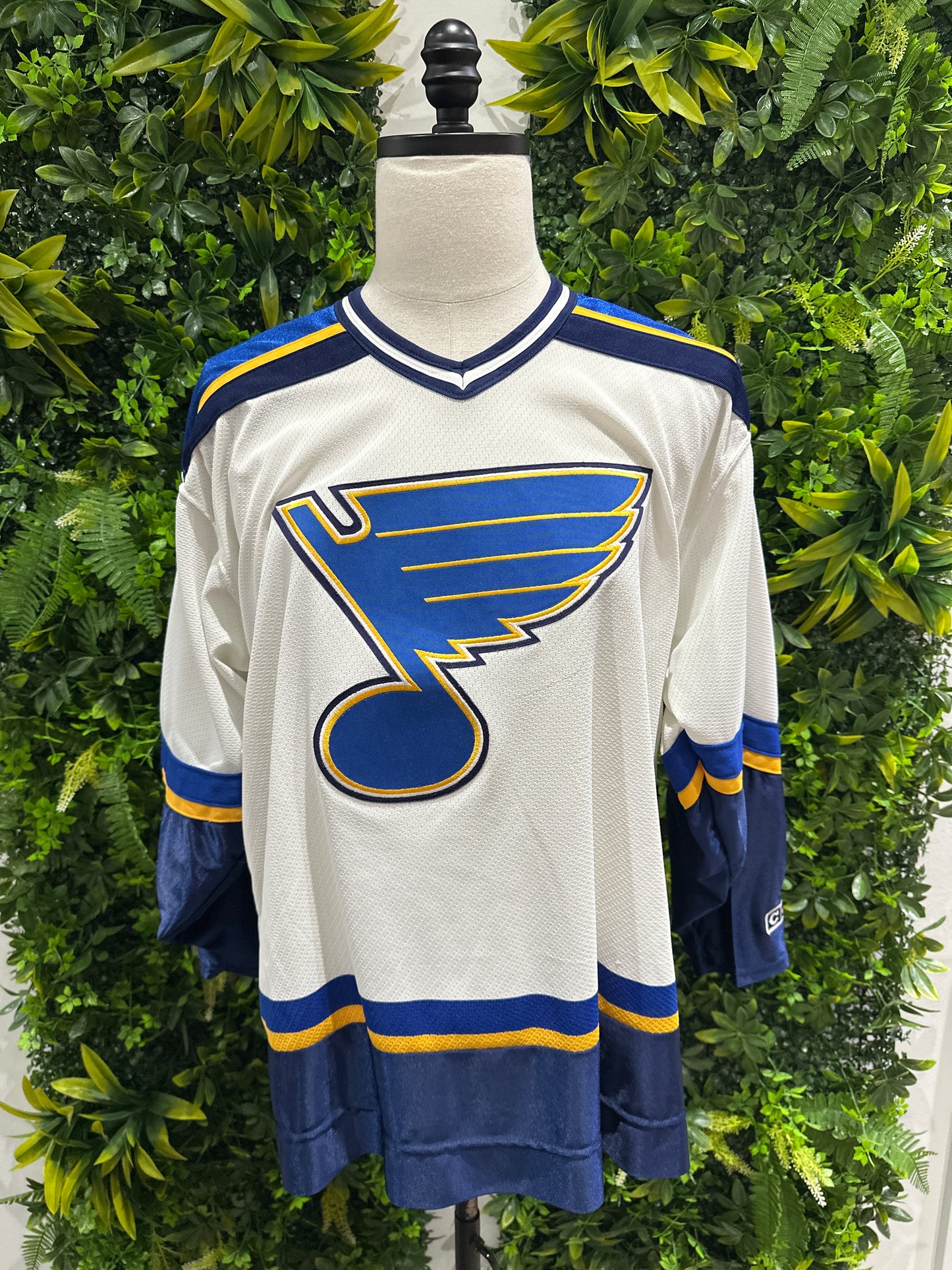 (Mens Large) 90s St.Louis Blue Hockey Jersey 007