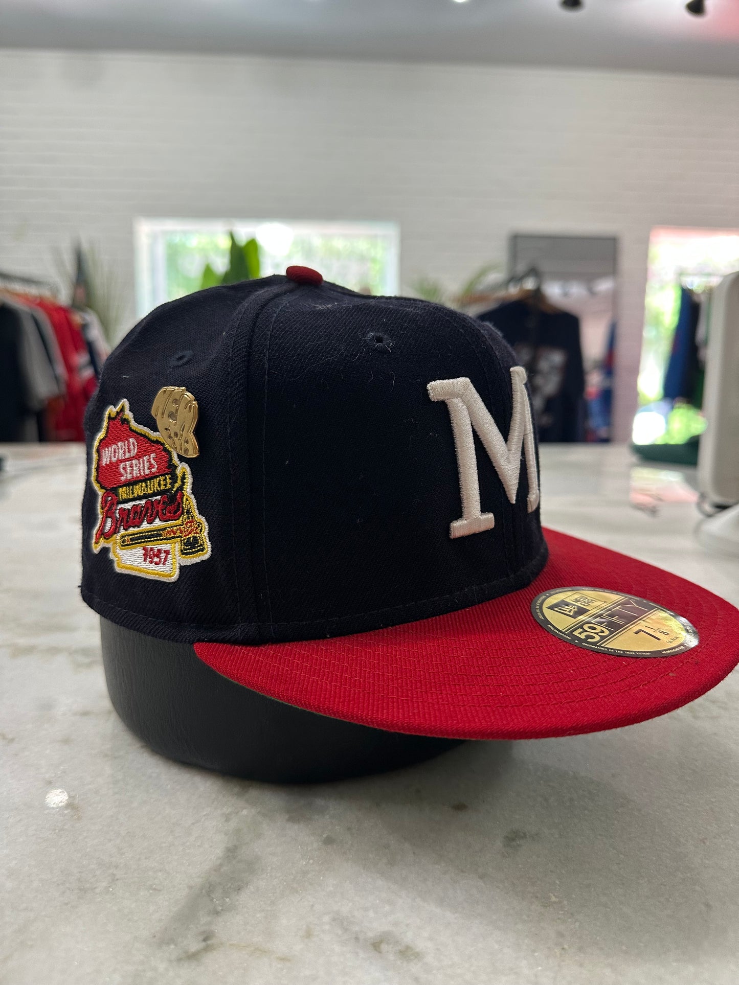 MLB Milwuakee Brewers Fitted Hat 007