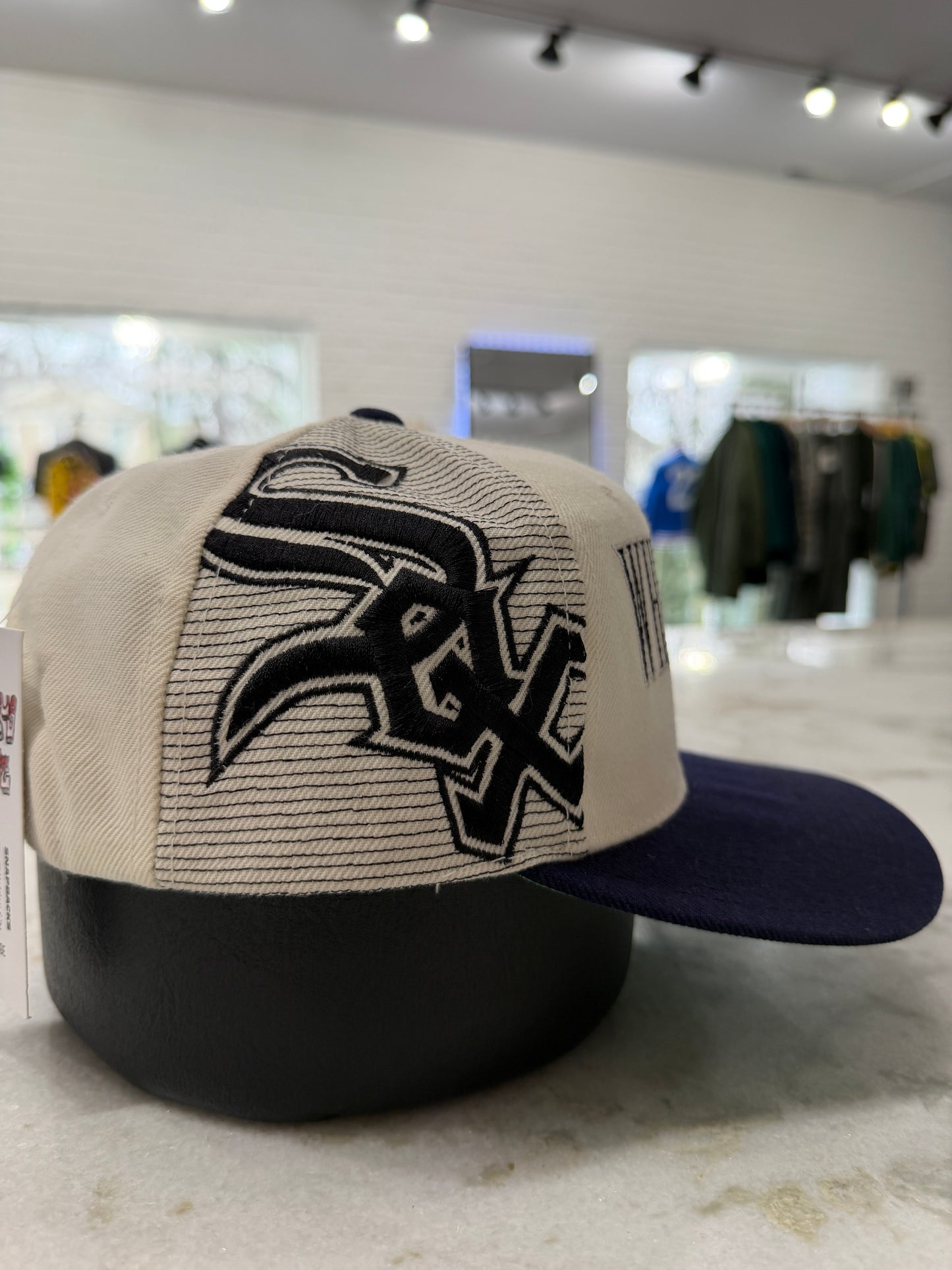 90s Chicago White Sox Sports Specialties Laser Hat