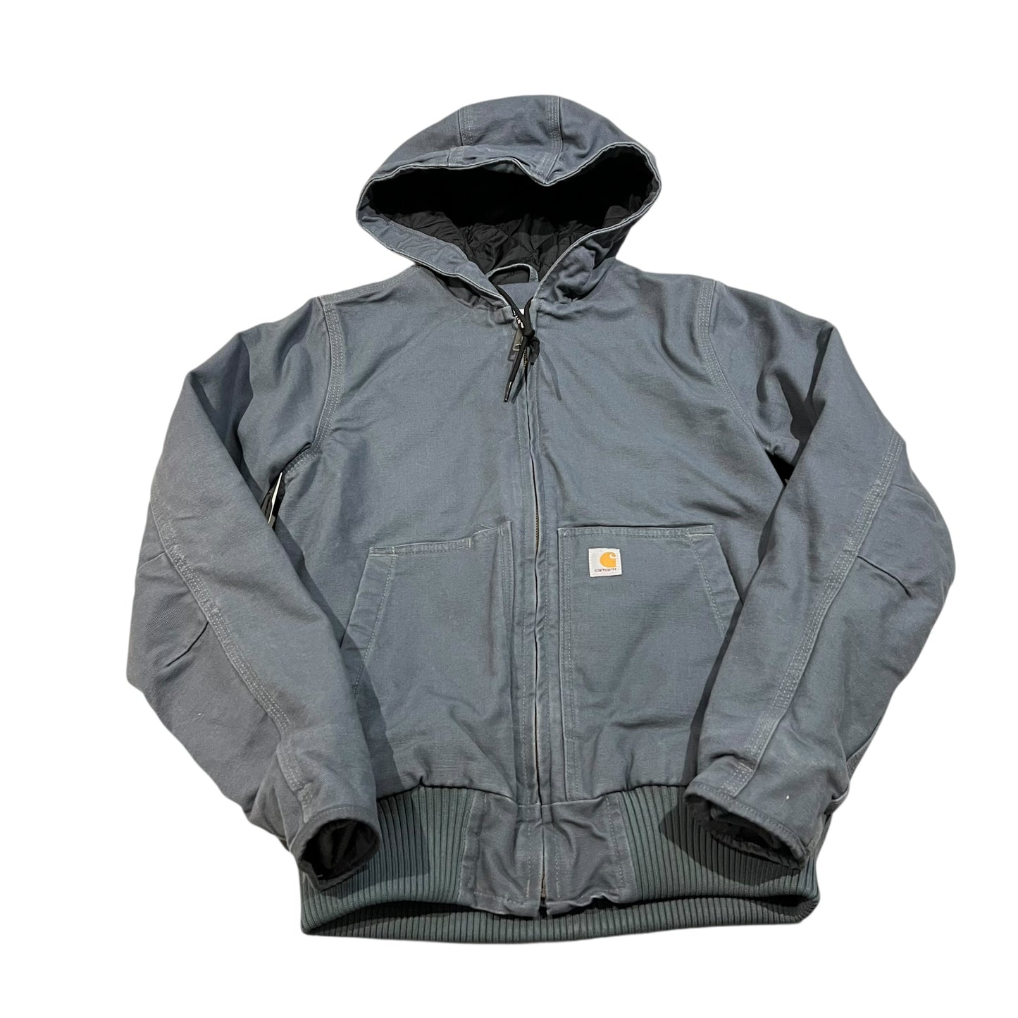 Carhartt Active Jacket Womans XS 0/2 Quilt Lined Gray Blue