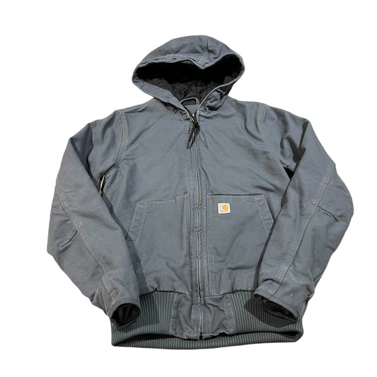 Carhartt Active Jacket Womans XS 0/2 Quilt Lined Gray Blue