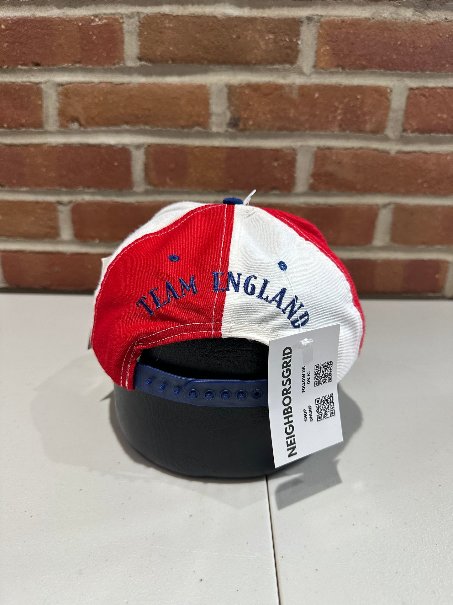 (Adult) 1994 World Cup England Snap-back Hat 007