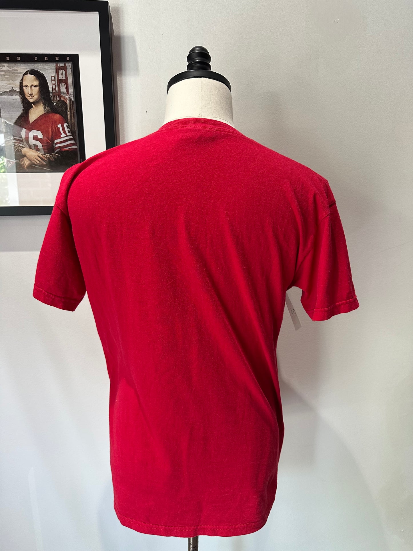 (Womens Medium) 1998 Chicago Bulls V-Neck Shirt 007