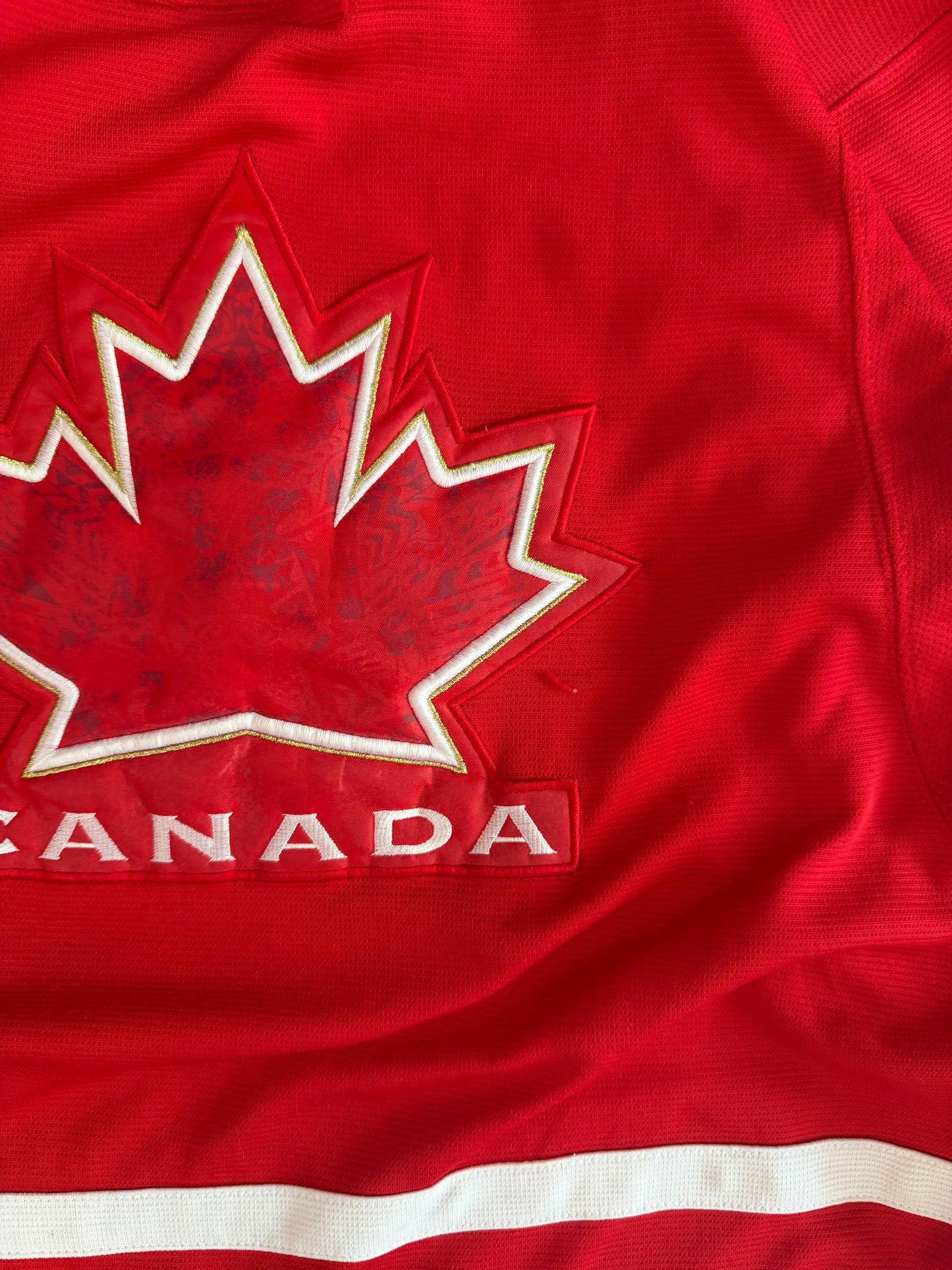 (Kids L/XL) 90s Nike Canada Hockey Jersey