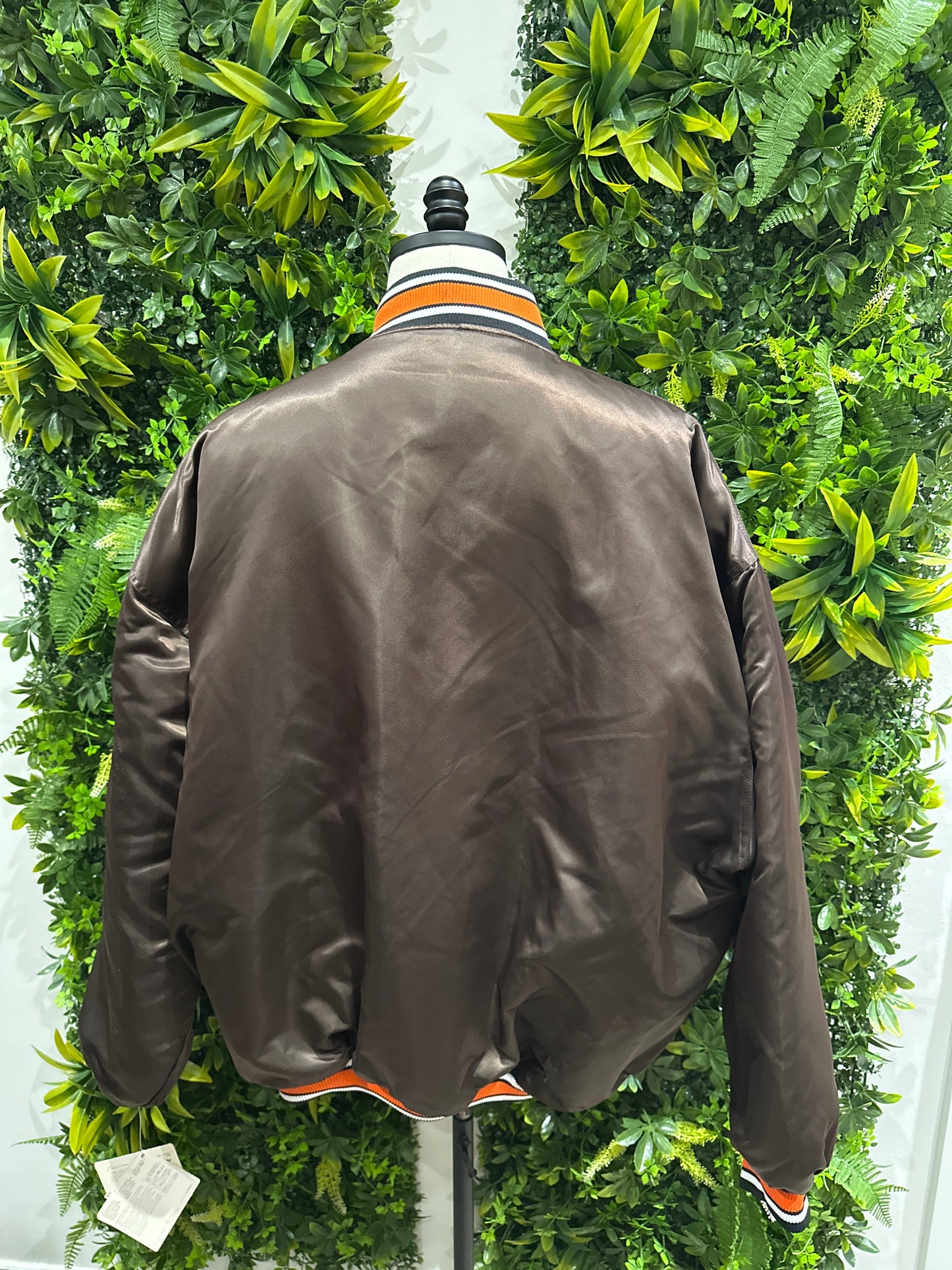 (Mens 4X) 90s Starter Baltimore Orioles Bomber Jacket 007