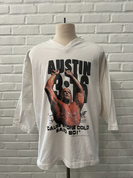 (Mens XXL) 90s WWF Stone Cold Steve Austin Shirt|1195