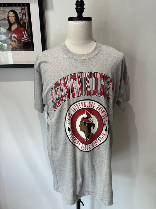 (Mens XL) 90s Leinenkugel Brewing Company Shirt 007