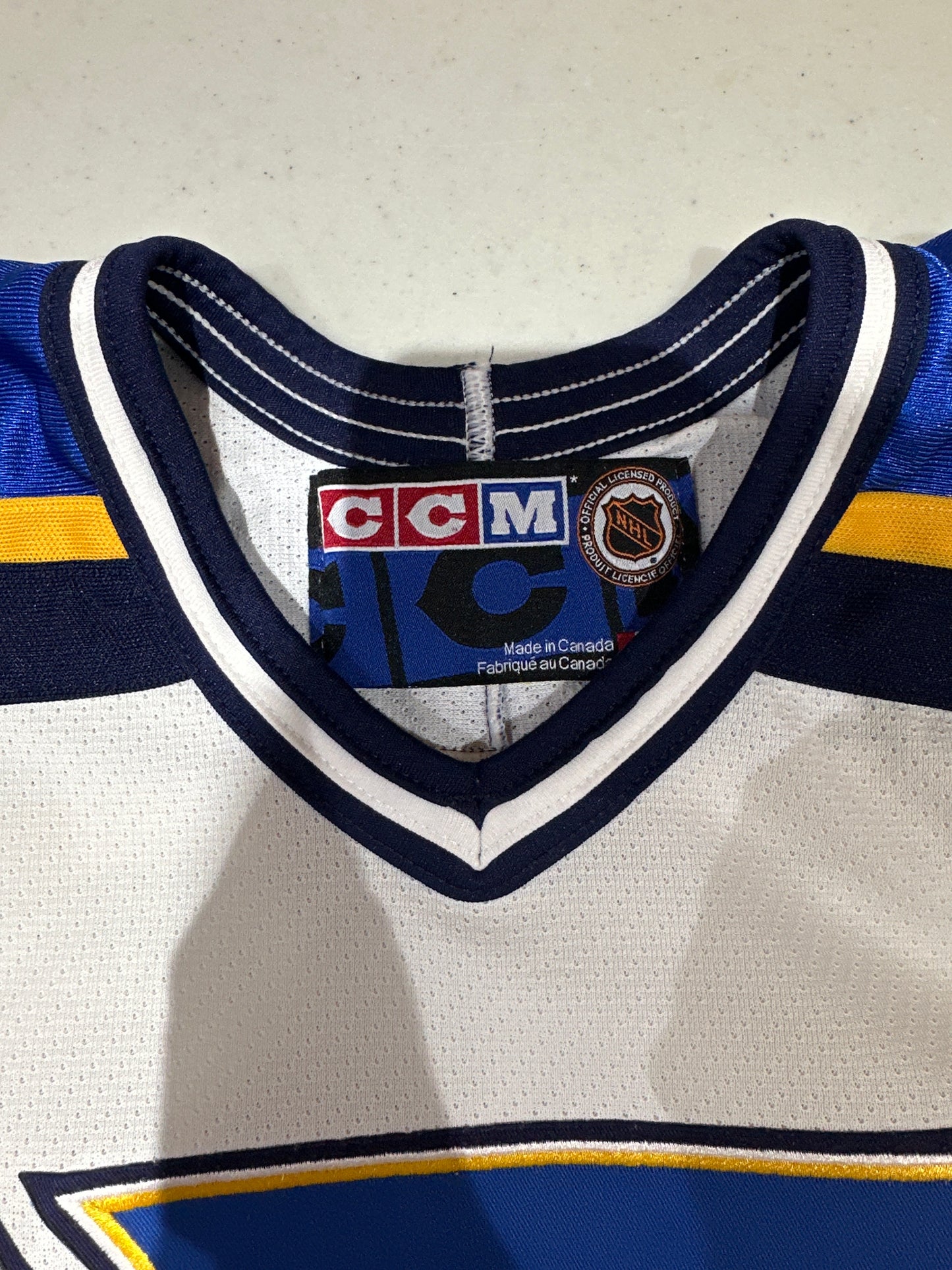 (Mens Large) 90s St.Louis Blue Hockey Jersey 007
