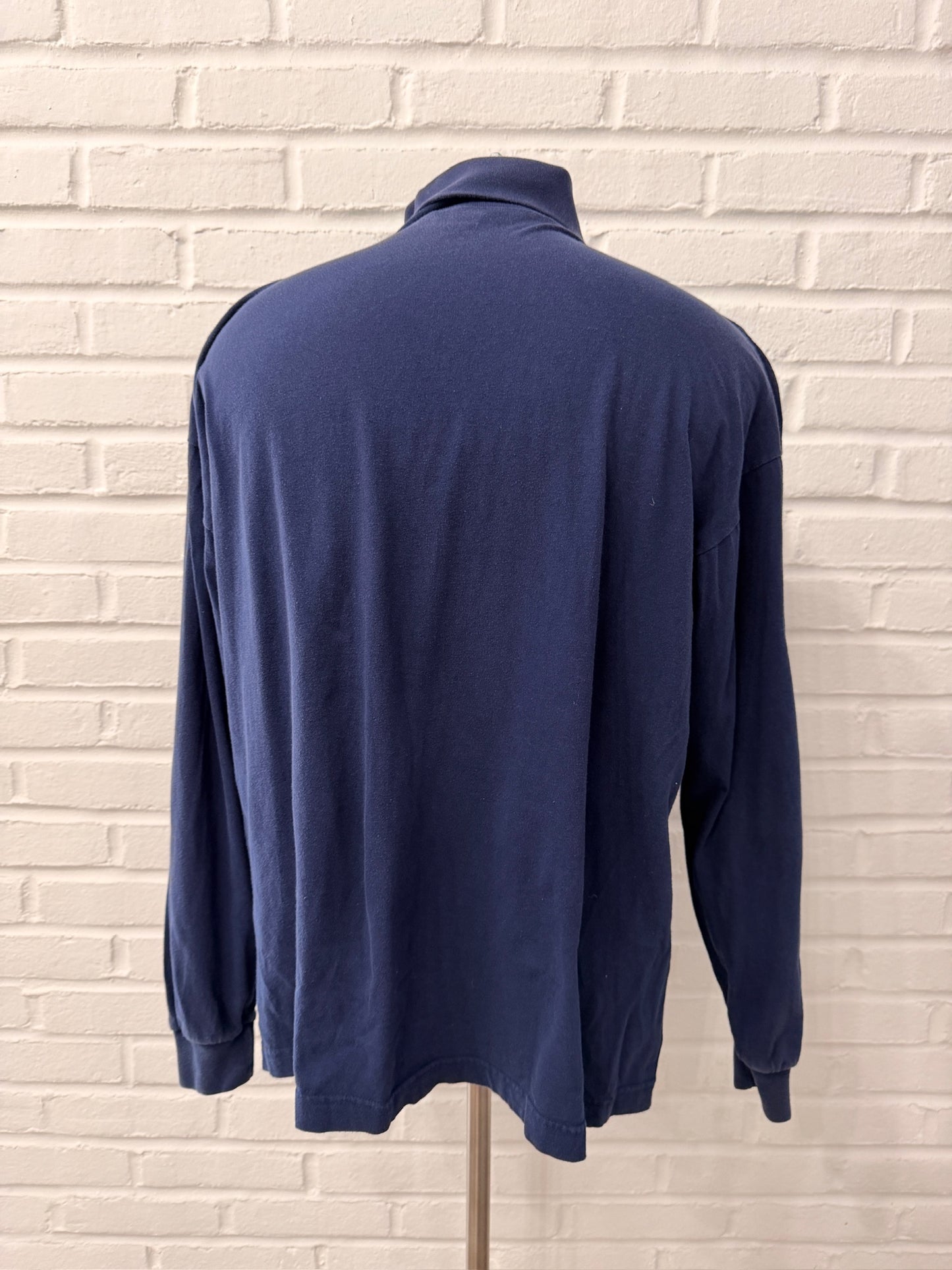 (Mens XL) 90s Notre Dame Turtle Neck Lightweight Sweater