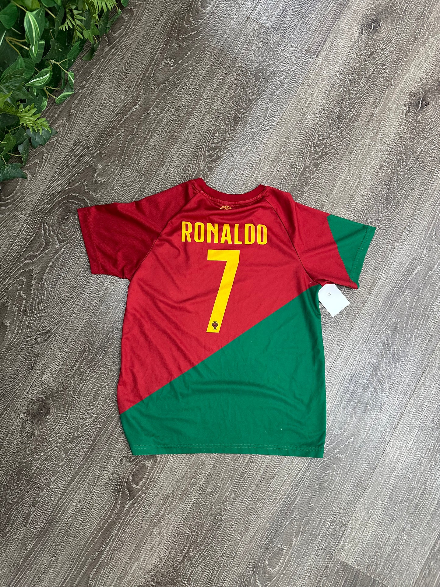 (Kids Large) Portugal National Team 'Cristiano Ronaldo' Jersey 007