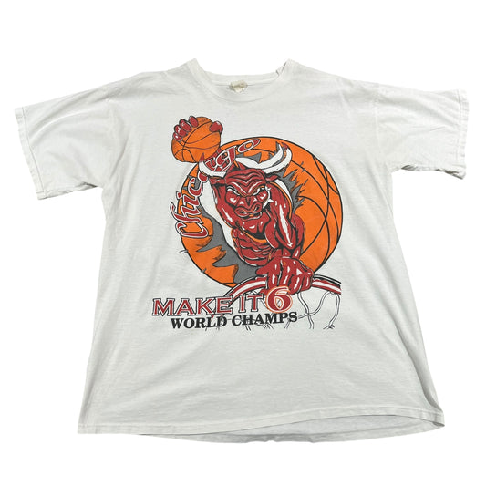 Vintage 90's Benny the Bull Chicago Bulls Shirt Mens Large