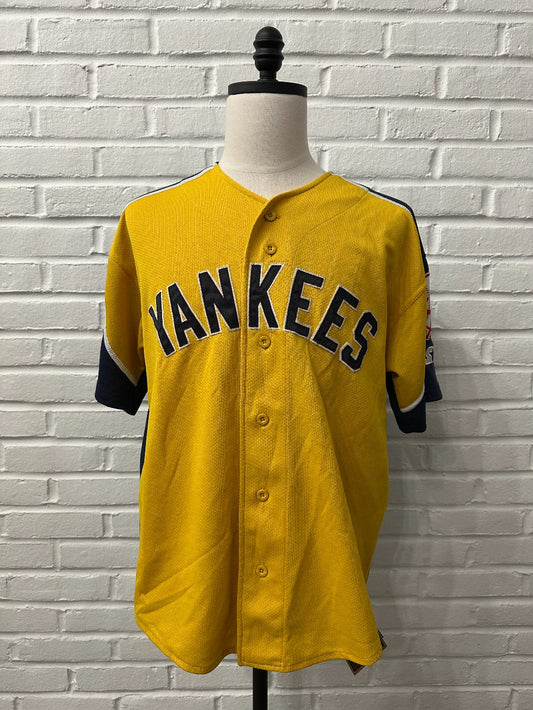 (Mens L) 90s Starter New York Yankees Jersey|1086