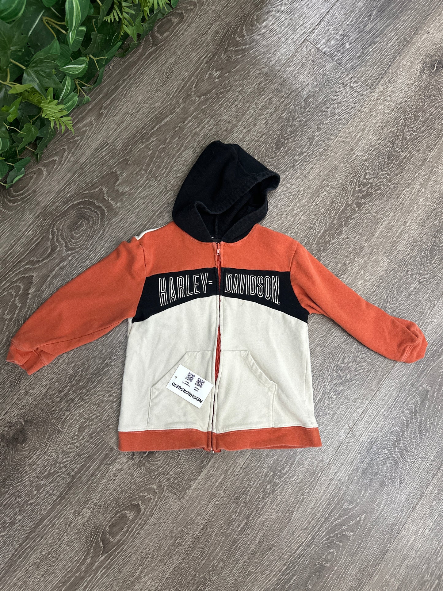 (Kids Large) Harley Davidson Zip-Up Sweatshirt 007