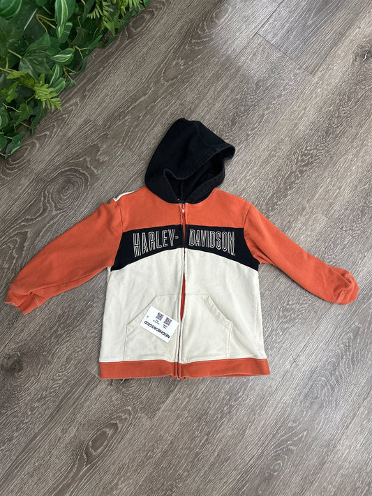 (Kids Large) Harley Davidson Zip-Up Sweatshirt 007