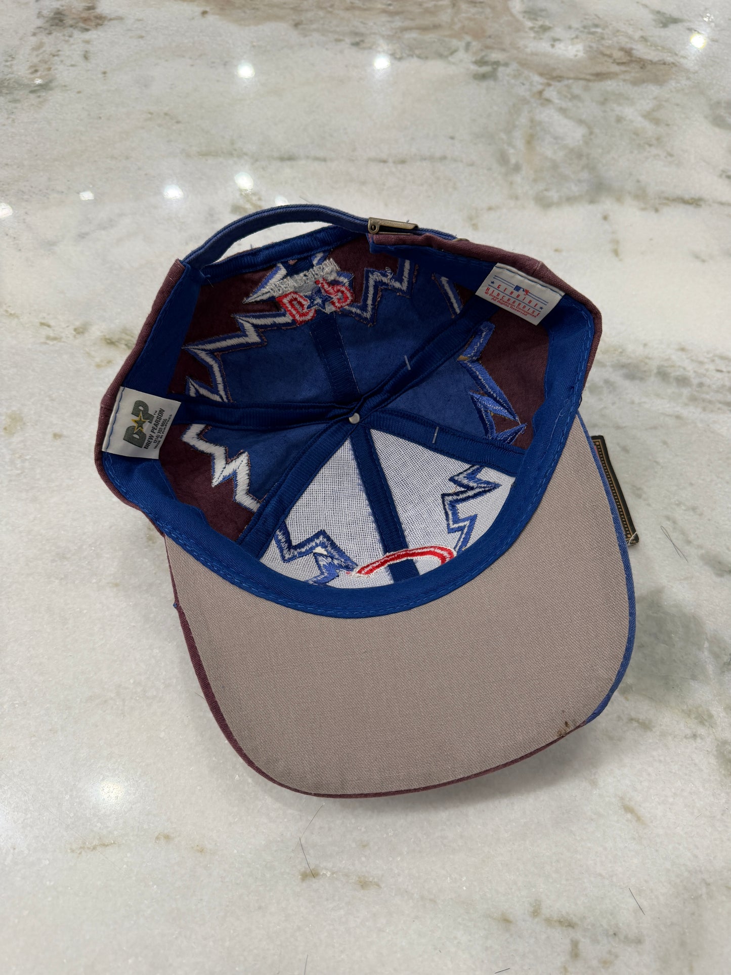 90s Chicago Cubs Drew Pearson Jagged Edge Hat