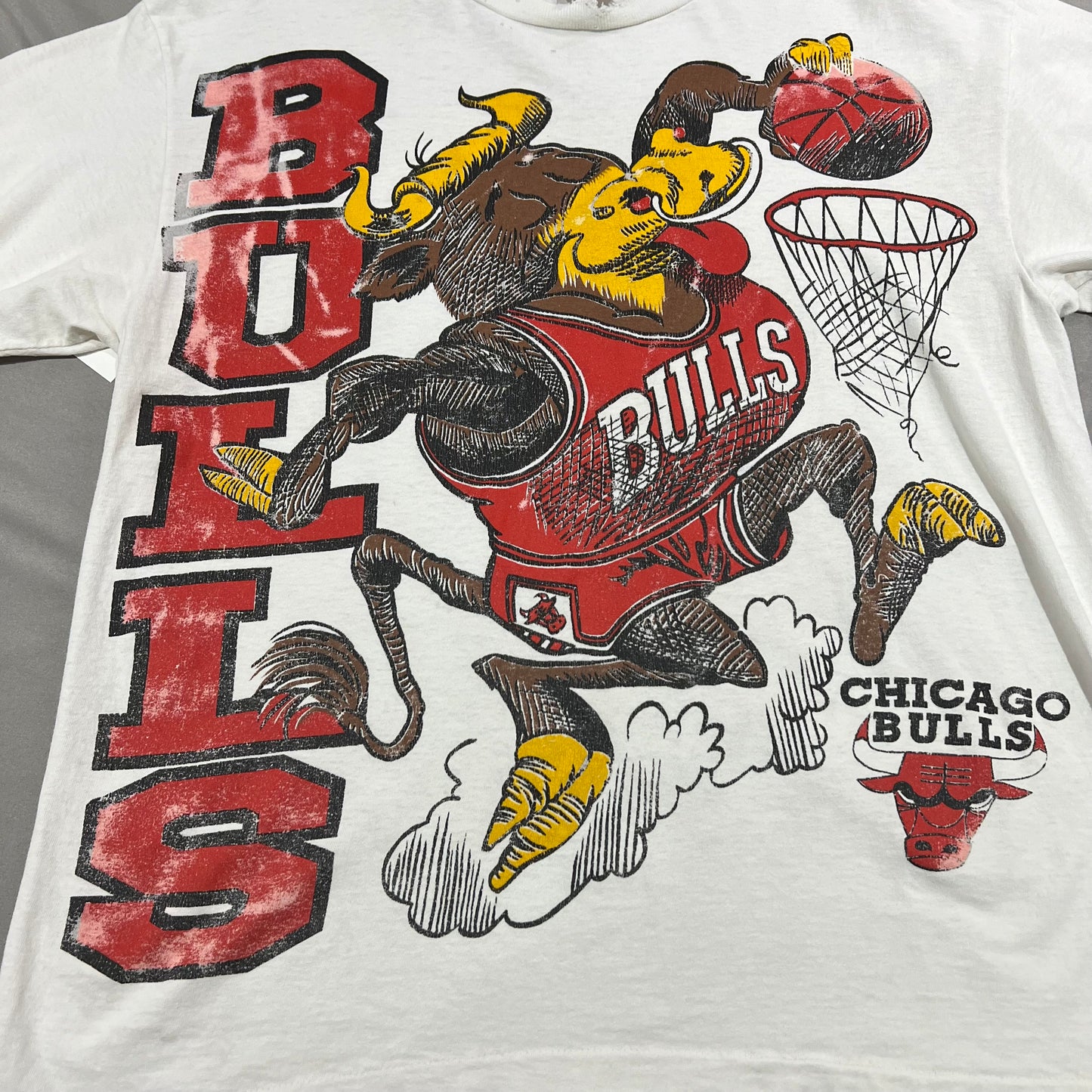 Vintage Chicago Bulls Shirt Womans Large Benny the Bull