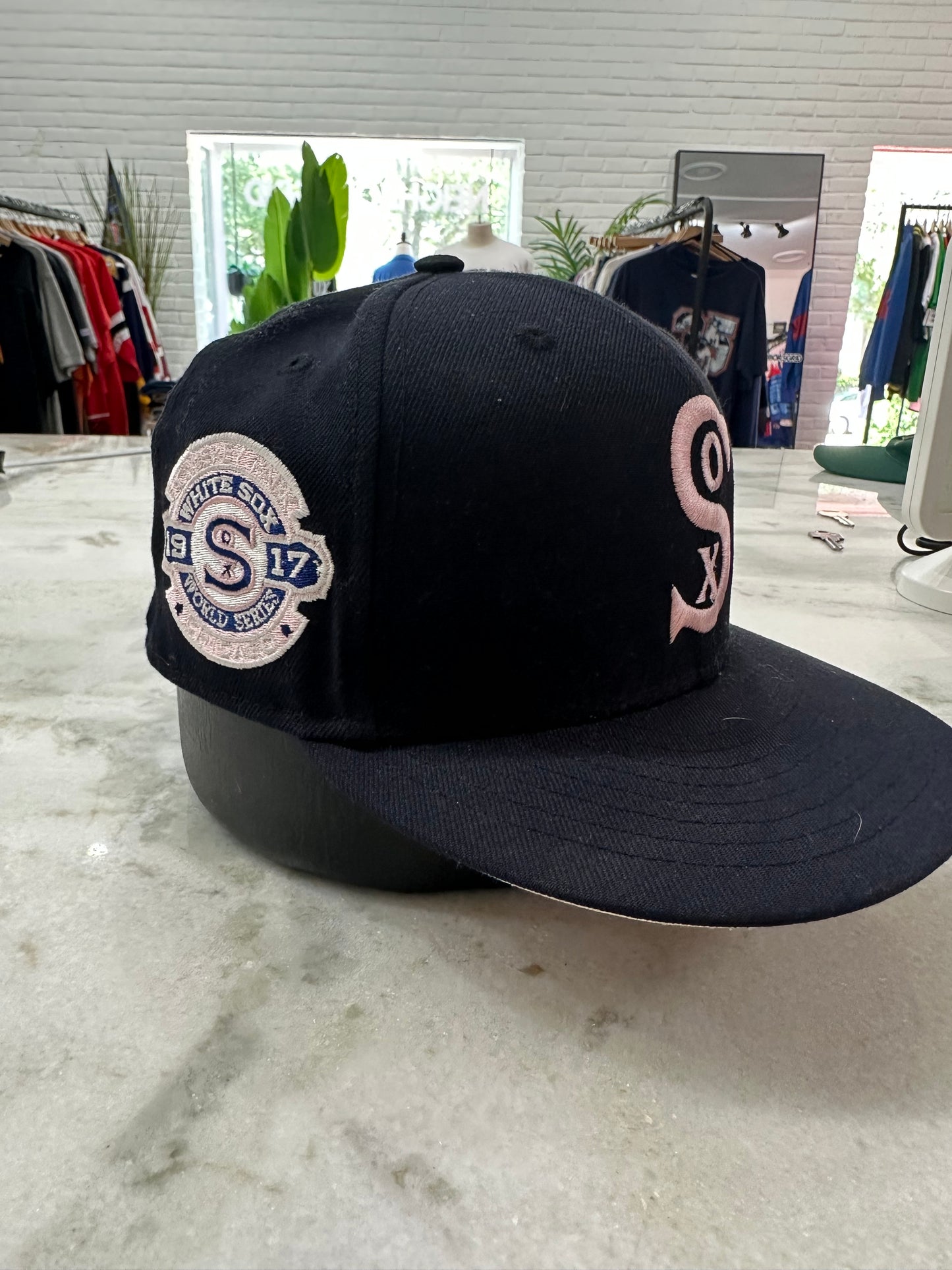 (Adult 7 1/4) MLB Chicago White Sox Fitted 007