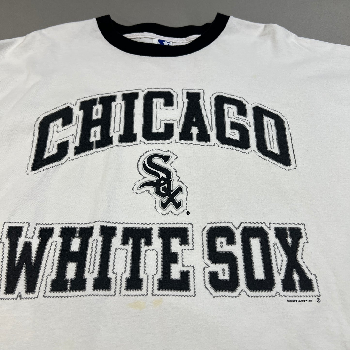 Vintage 90's Chicago White Sox Shirt Mens 2XL XXL STARTER