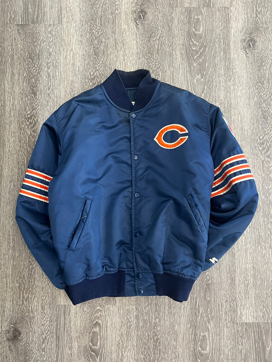L 80s Chicago Bears Bomber Jacket Starter|3223