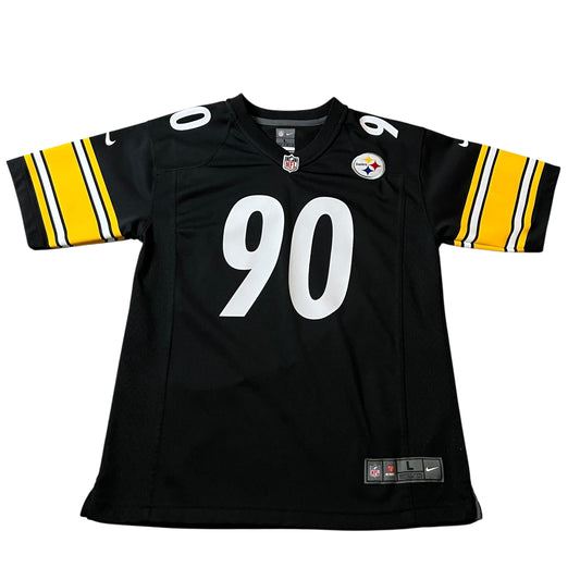 (Kids Large) TJ Watt Jersey Pittsburgh Steelers